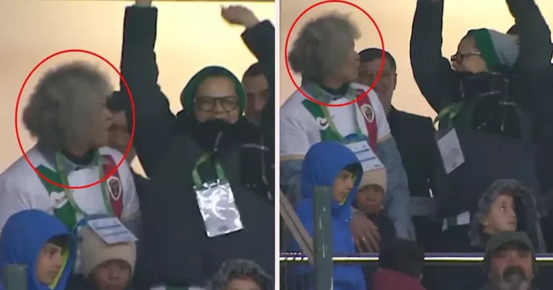 Dünyaca ünlü eski futbolcu Valderrama, Amedspor maçında görüntülendi