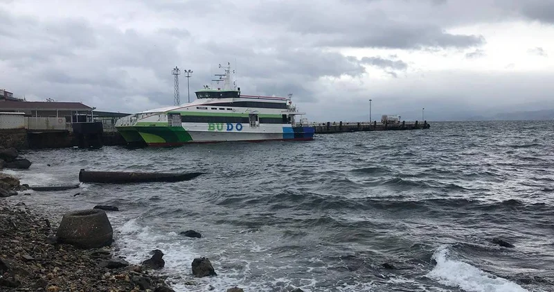BUDO seferlerine fırtına engeli!