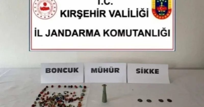 Kırşehir’de ’Anadolu Mirası’ operasyonu: Çok sayıda tarihi eser ele geçirildi