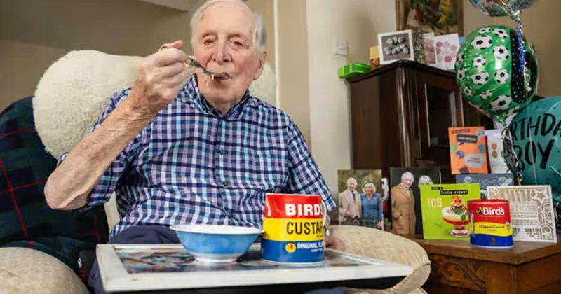 106 yaşına giren adam her gün mutlaka bir kupa bundan yiyor Sözcü Gazetesi