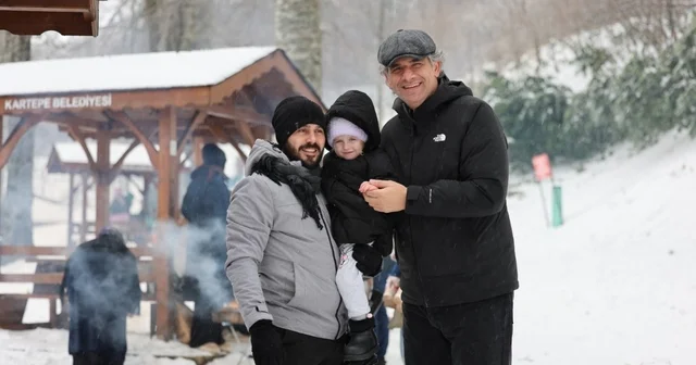 Kartepe deki mesire alanı kışın da misafirlerini ağırlıyor Kocaeli Haberleri