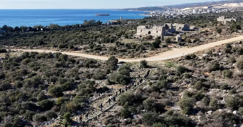 Tarihi Kilikya Yolu yürüyüşü doğa ve tarih tutkunlarını buluşturdu