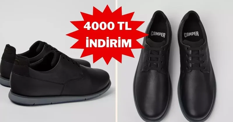 Gün boyu süren konfor ve şıklığın adresi Camper ayakkabıda büyük indirim!