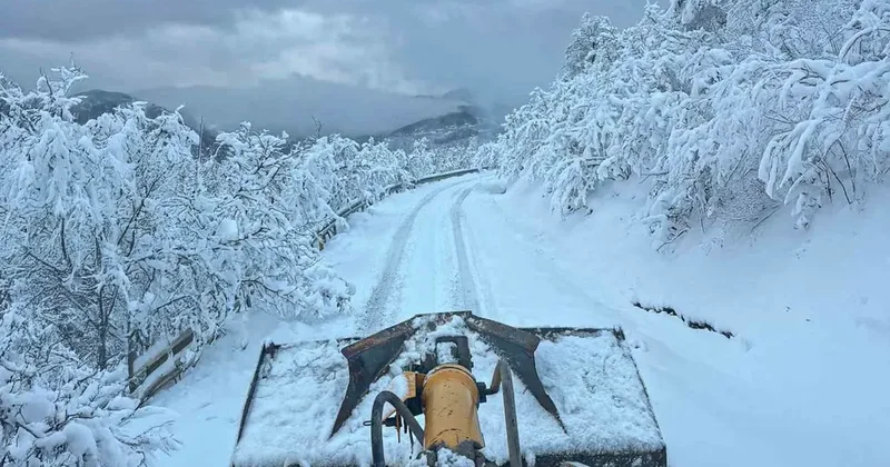 Sakarya’da kardan kapanan 35 grup yolunun 31’i ulaşıma açıldı