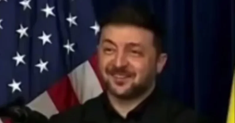 Harika geçen görüşmeden sonra Trump ın sözleri, Zelenski yi güldürdü Sözcü Gazetesi