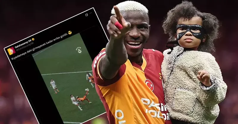 Galatasaray da Ayın golü tepkisi! Osimhen paylaşımı: Kıyaslamaya dahi girmez Fanatik Gazetesi Futbol Haberleri Spor