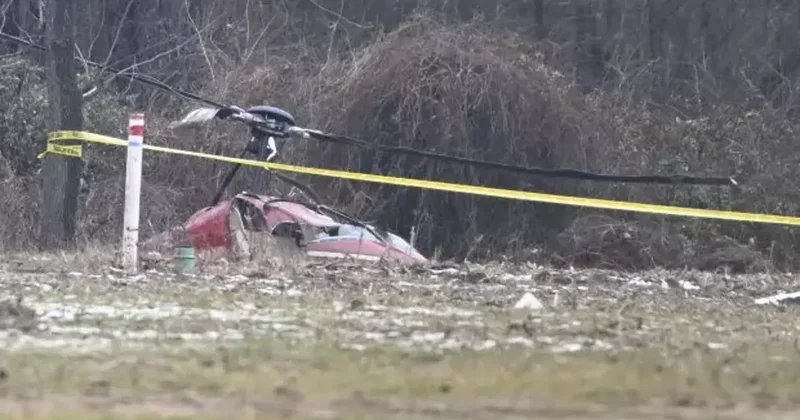 ABD de havada dehşet: İki helikopter çarpıştı