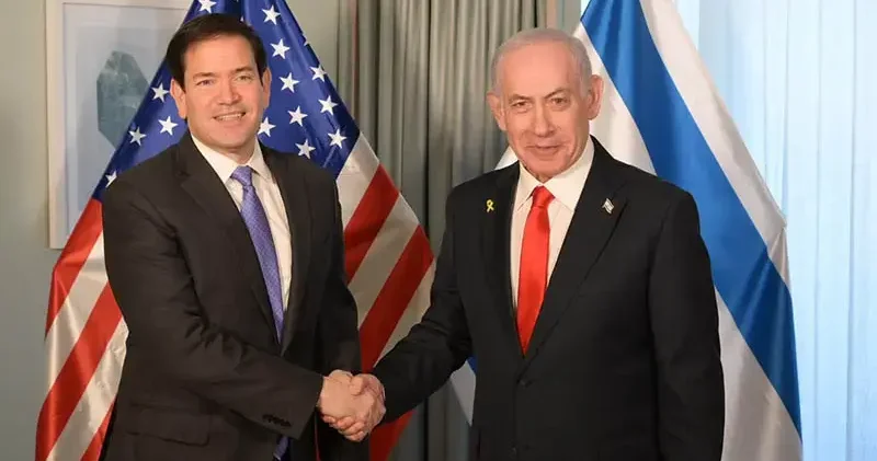 Netanyahu, Trump ile görüşmesinden önce ABD Dışişleri Bakanı Rubio ile bir araya geldi