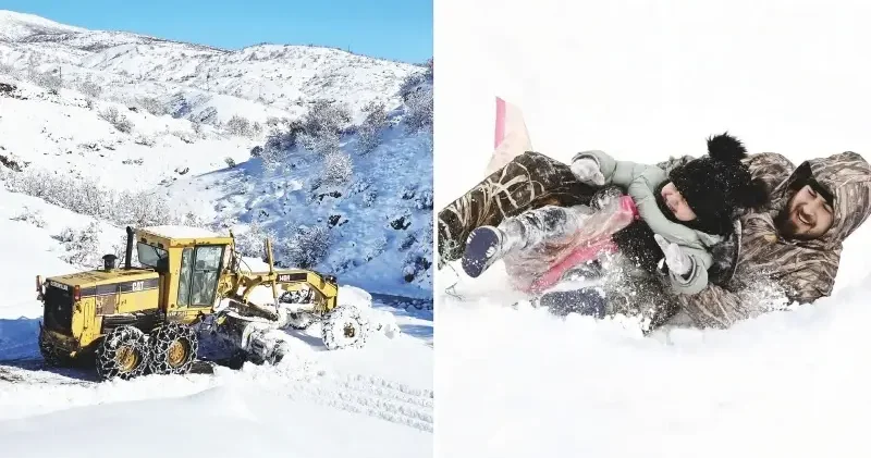 Kışın iki yüzü: Hem çile hem keyif Yerel Gündem Haberleri