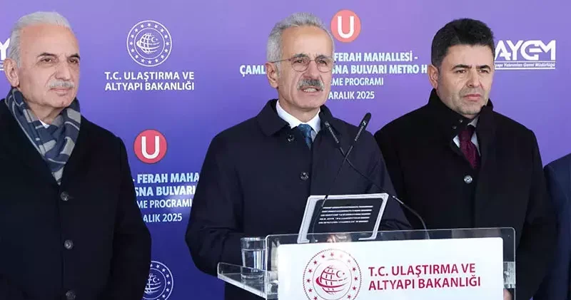 Bakan Uraloğlu: İstanbul a 5 kilometre uzunluğunda yeni bir hat kazandıracağız
