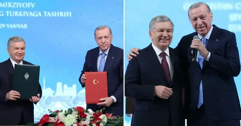 Cumhurbaşkanı Erdoğan ile Özbekistanlı mevkidaşı Mirziyoyev den birlik ve beraberlik mesajı: Acımız da bir derdimiz de Politika Haberleri