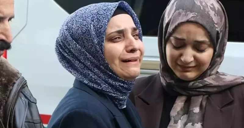 Eşi ile 2 kızını heyelan faciasında kaybeden anne, keşifte gözyaşı döktü: Ailem yok oldu