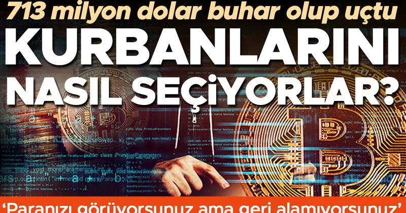 713 milyon dolar buhar olup uçtu! Kurbanlarını nasıl seçiyorlar? Paranızı görüyorsunuz ama geri alamıyorsunuz