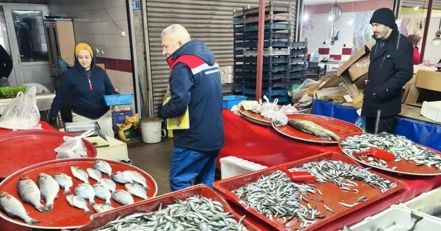 Su ürünleri denetlendi, balık boyları tek tek ölçüldü Konya Haberleri