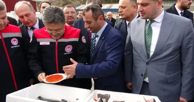Bakan Yumaklı müjdeyi Artvin den verdi: Su ürünlerinde 1 milyon ton barajı aşıldı
