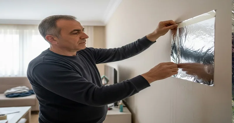 Havalar soğuyunca duvara bantlayın: Sadece 24 saat yetiyor Sözcü Gazetesi