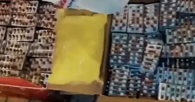 Jandarmadan uyuşturucuya büyük darbe: 6 milyon hap ve 270 kilo madde ele geçirildi VİDEO İZLE