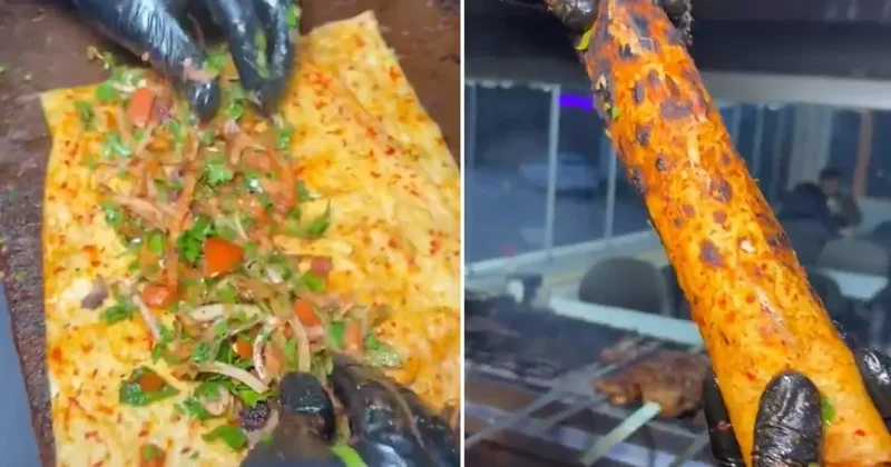 Bu işte bir terslik var! Dürümü gören herkes aynı yorumu yapıyor