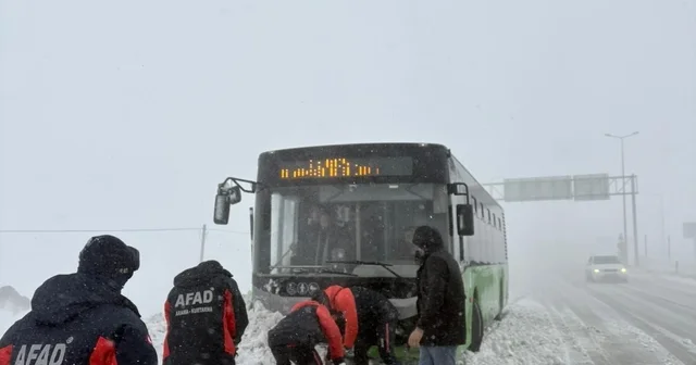 Ani tipi kazaya neden oldu, yardıma ekipler koştu Kayseri Haberleri