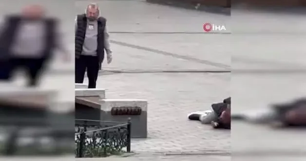 İstanbul da bir kişi tartıştığı kişiyi silahla vurup başında bekledi