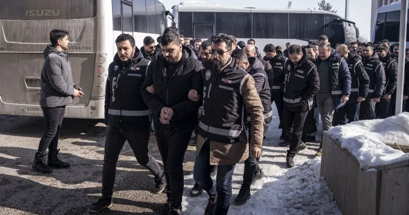 Erzurum da usulsüz esnaf kredisi operasyonunda yakalanan zanlılardan 19 u tutuklandı