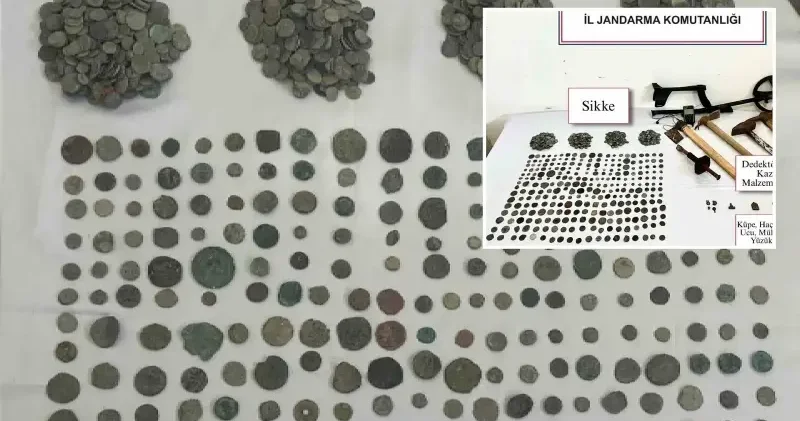 Çanakkale’de tarihi eser operasyonu: Bizans ve Osmanlı eserleri ele geçirildi Çanakkale Haberleri