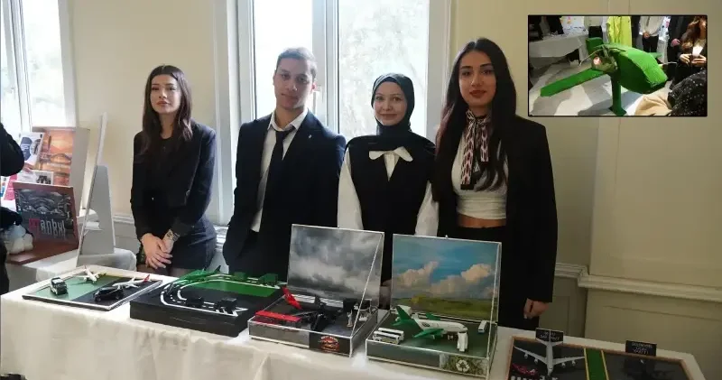 İstanbul Topkapı Üniversitesi öğrencileri tarafından Havacılıkta Sürdürülebilirlik ve Sosyal Sorumluluk Sergisi düzenlendi Aktüel Haberleri