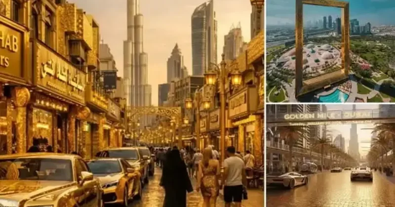 Türkiye nin ticaret ortağından yeni adım: Dünyanın ilk altın sokağı kuruluyor