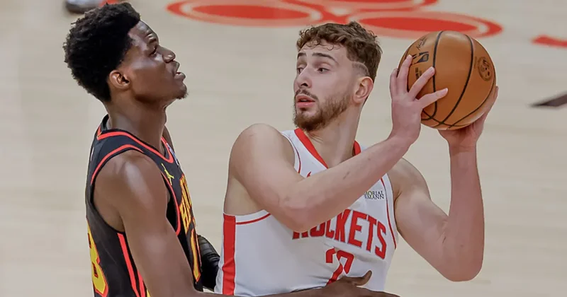 Alperen Şengün den Atlanta karşısında 9 sayı, 13 ribaund