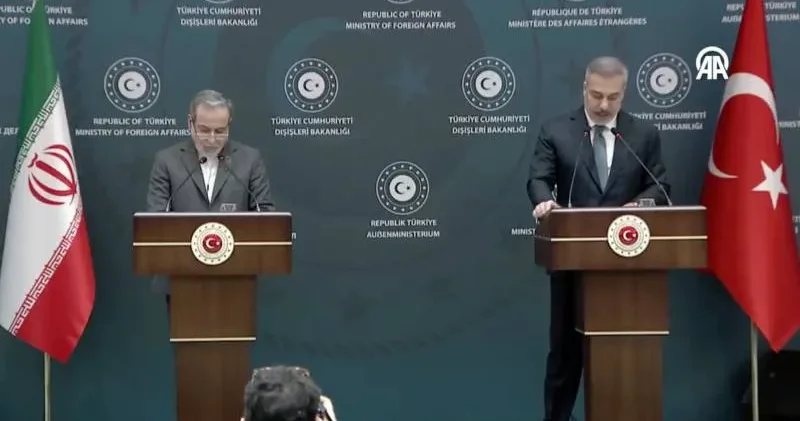 Dışişleri Bakanı Fidan ve İranlı mevkidaşı Erakçi, ortak basın toplantısında: İran ın iç sorunları dış müdahale olmadan çözülmeli