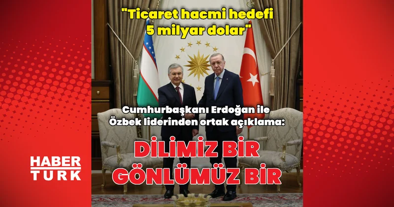 Özbekistan Cumhurbaşkanı Şevket Mirziyoyev Türkiye’ye resmi ziyaret gerçekleştirdi Dış Haberler