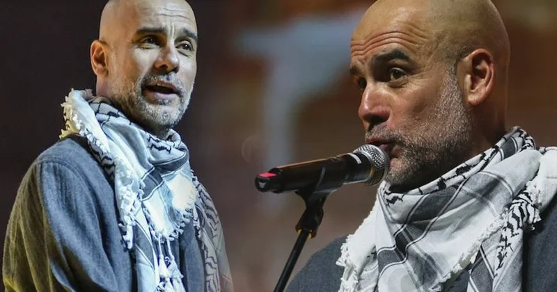 Pep Guardiola nın Filistin konuşması dünyayı ayağa kaldırdı Sözcü Gazetesi