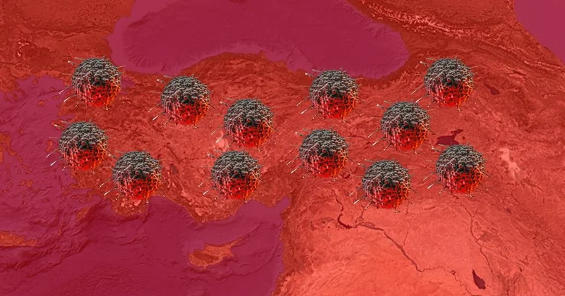Türkiye haritasında bu bölgeler kıpkırmızı oldu: Kanserin en çok arrtığı il belli oldu Sözcü Gazetesi