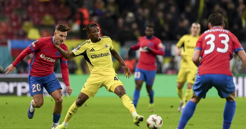 FCSB deplasmanında berabere kalan Fenerbahçe ilk 16 şansını tepti Sözcü Gazetesi