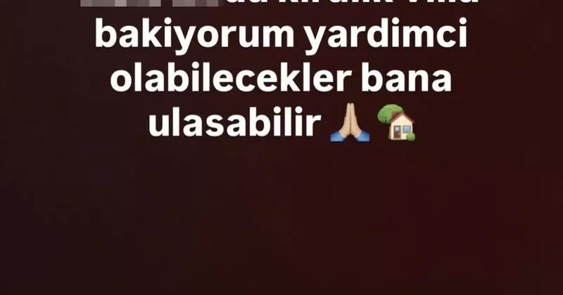Konyasporlu Blaz Kramer, sosyal medya hesabından villa aradığını duyurdu