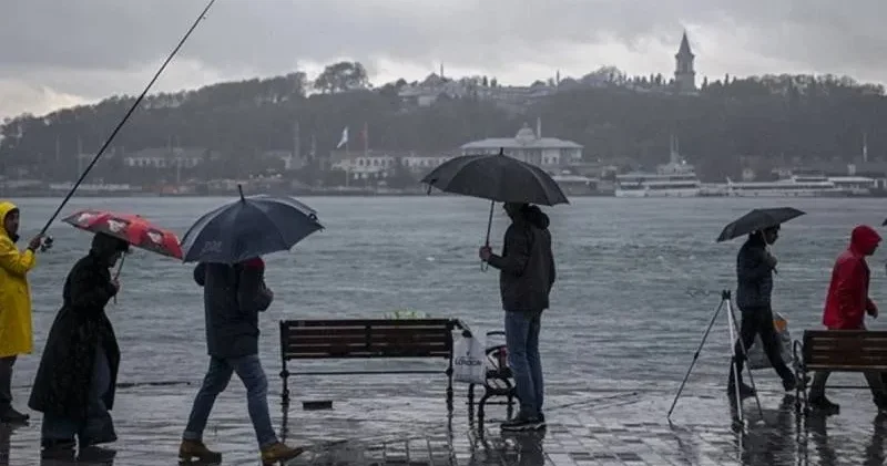 Meteoroloji den hafta sonu için yağış uyarısı