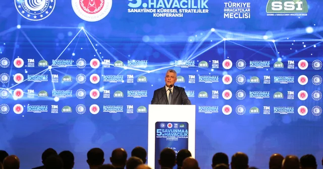 Ticaret Bakanı Bolat, 5. Savunma ve Havacılık Sanayiinde Küresel Stratejiler Konferansı nda konuştu: Antalya Haberleri