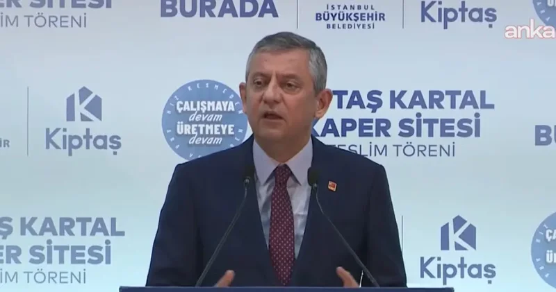 Kentsel dönüşüm projeniz yok diyenlere Özgür Özel den yerinden yanıt