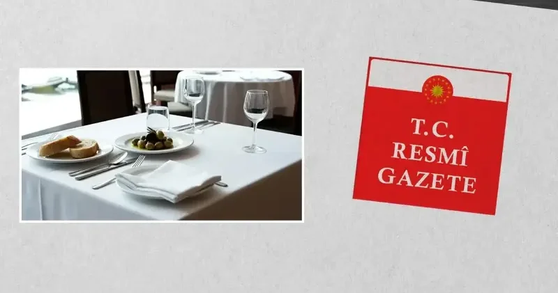 Restoranlarda kuver ücreti alınıyor mu? Kuver ücreti kalktı mı? Kuver ücretlerine ilişkin karar Resmi Gazete de yayımlandı Gündem Haberleri