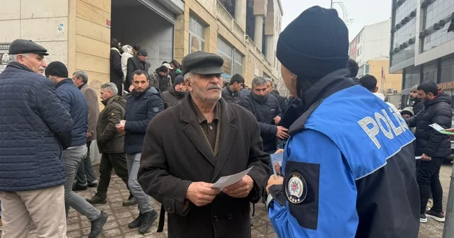 Iğdır da vatandaşlara dolandırıcılık uyarısı Iğdır Haberleri