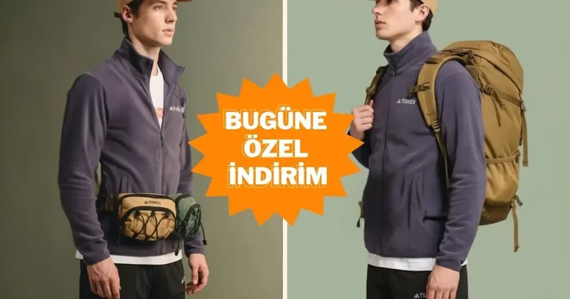 Soğuk havalara meydan okuyun: Adidas Terrex polar bugüne özel indirime girdi