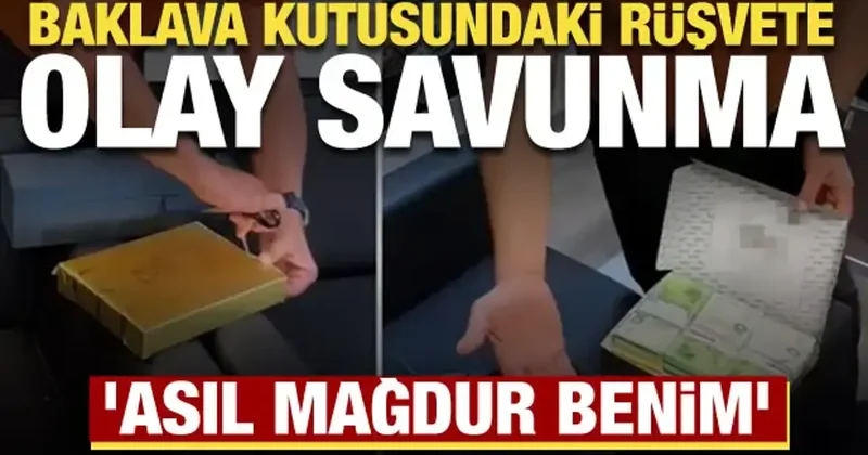 Manavgat Belediye Başkanı ndan baklava kutularındaki rüşvet savunması: Asıl mağdur benim!