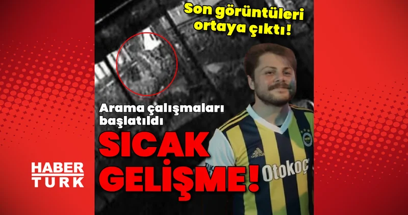 Son dakika: Sıcak gelişme! Kayıp üniversite öğrencisi Deniz İbişler in son görüntüleri ortaya çıktı Son dakika haberleri