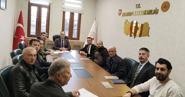 Aslanapa da İlçe Av Komisyonu toplantısı Kütahya Haberleri
