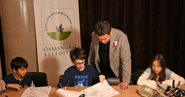 Başkan Aydın Çocukların Masalsı Dünyasına Eşlik Etti Renkler ve Hayaller Panorama 1326 da Buluştu Bursa Haberleri