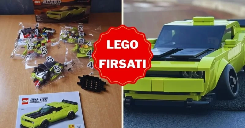 Beklediğiniz fırsat geldi: LEGO Dodge Challenger Hellcat şimdi indirimde