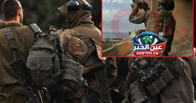 Görüntüdeki isim bir futbolcu! Topu bırakıp silah başına geçti