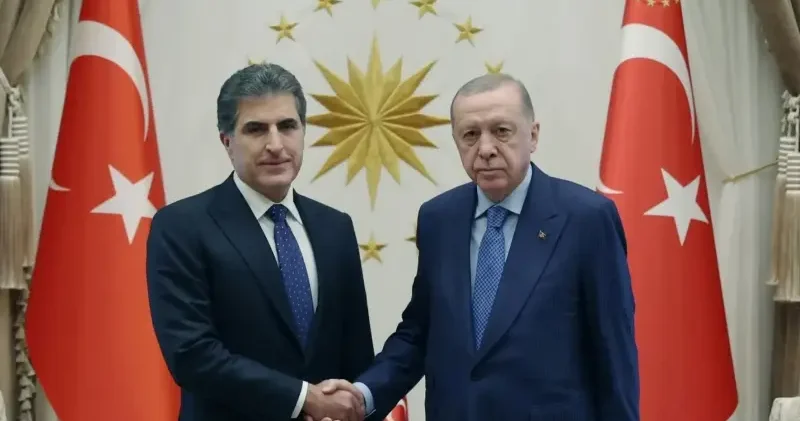 Cumhurbaşkanı Erdoğan IKBY Başkanı Barzani ile bölgedeki son gelişmeleri ele aldı Ortadoğu Haberleri