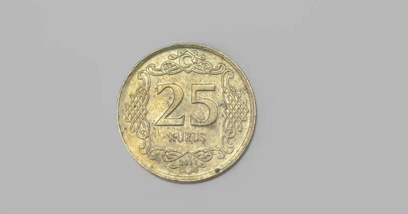 Altın renkli 25 kuruşlar 30 bin liradan satışa çıktı Sözcü Gazetesi
