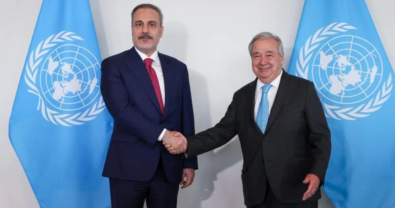 Bakan Fidan Guterres le görüştü Dış Haberler